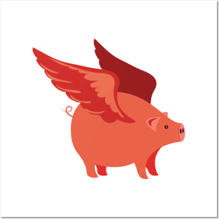 When Pigs Fly.... Posters and Art